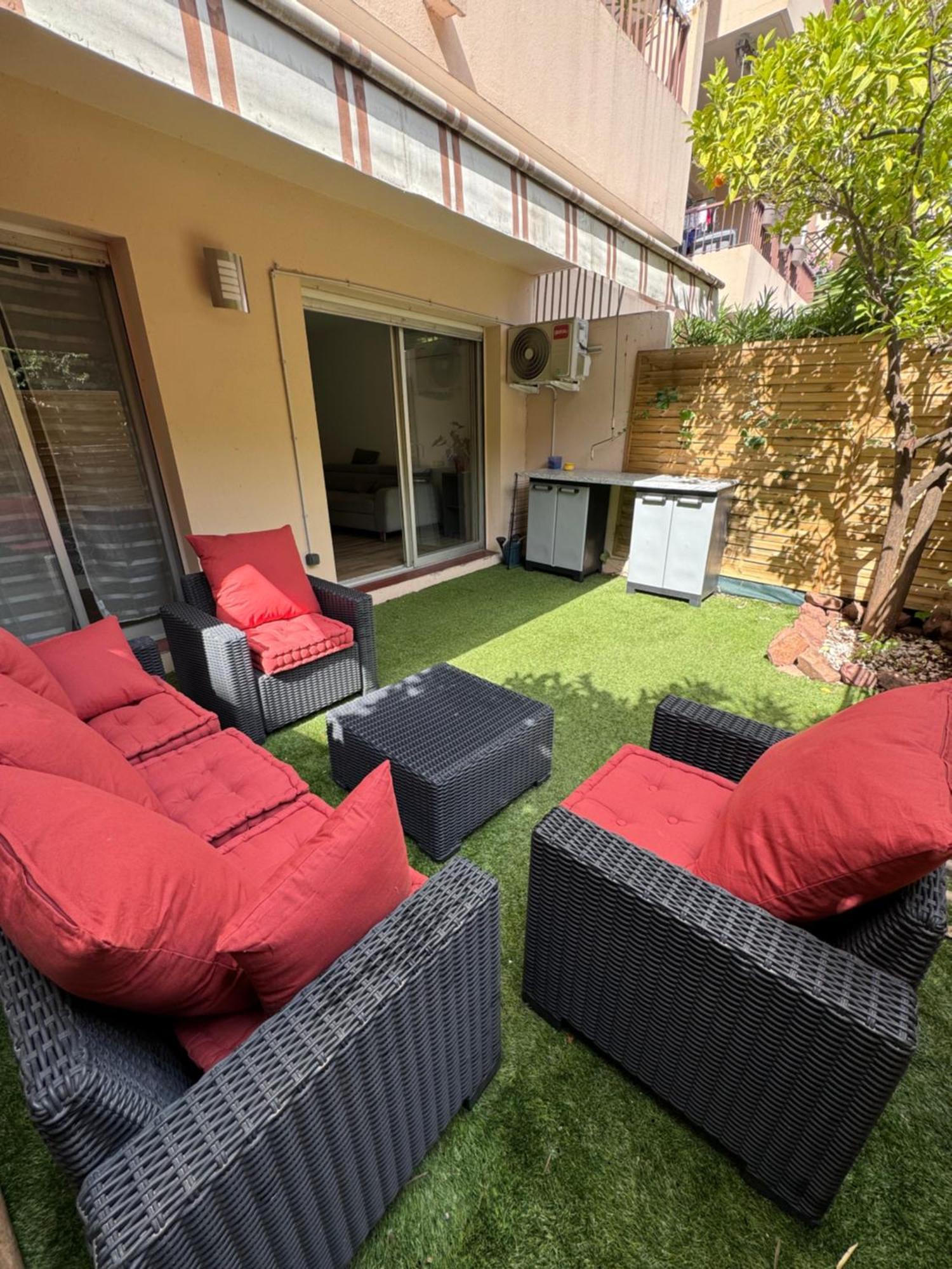 Appartement Avec Jardin Mandelieu Esterno foto